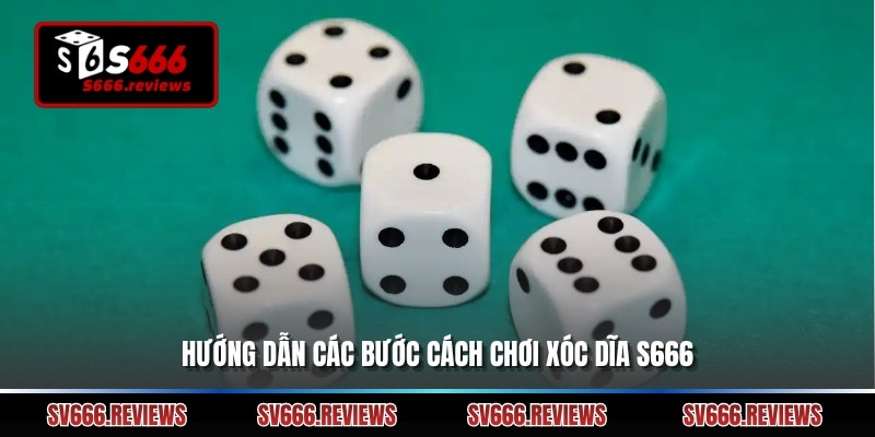 Hướng dẫn các bước cách chơi xóc dĩa s666