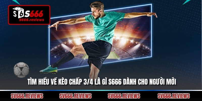 Tìm hiểu về kèo chấp 3/4 là gì s666 dành cho người mới